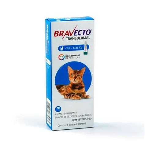 Bravecto Antipulgas Transdermal Para Gatos De A Kg Antipulga