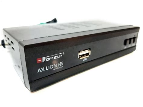 TUNER DEKODER NAZIEMNY DVB T2 OPTICUM AX LION NS Tunery Loombard Pl