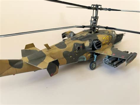 Zvezda Kamov Ka-50 Hokum - 1/72 - iModeler