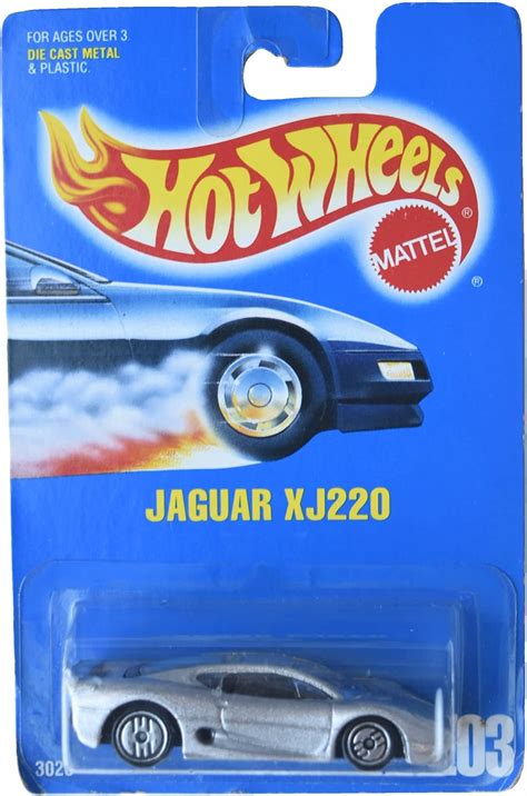 Amazon Hot Wheels Jaguar XJ220 Silver 203 Toys Games