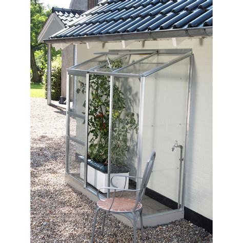 Vitavia IDA 1300 Aluminium Frame Tough Glass Greenhouse Wilko