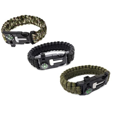 Браслет выживания Verk Group 5в1 / компас, кремень, веревка, нож цена ...