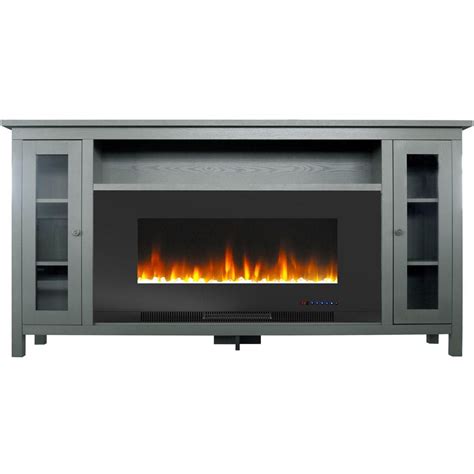 Tv Unit With Electric Fireplace - Councilnet