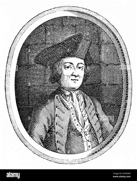 Engraving Of William Parsons A Highwayman Executed At Newgate Prison