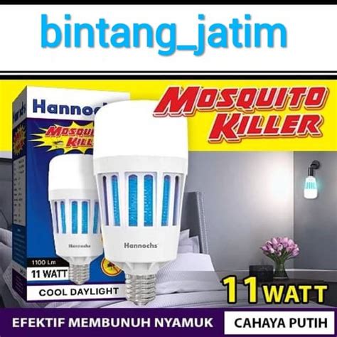 Jual Lampu Led Anti Nyamuk Hannochs Mosquito Killer Perangkat W