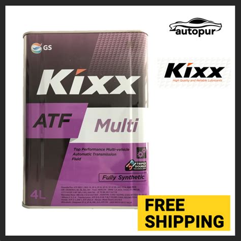 Kixx Atf Multi Fully Synthetic Automatic Transmission Fluid L Lazada