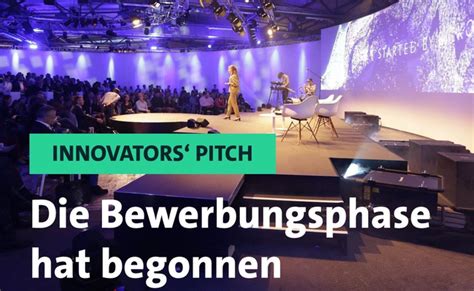 Bewerbungsphase für den Innovator s Pitch 2024 gestartet Jetzt