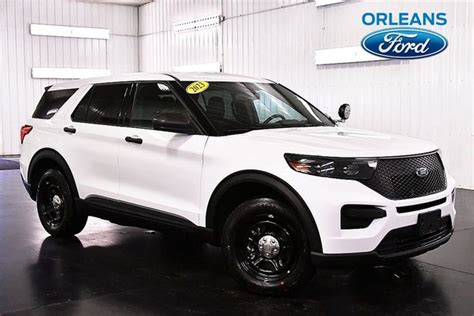 Used 2023 Ford Explorer Police Interceptor Utility AWD for Sale (with ...