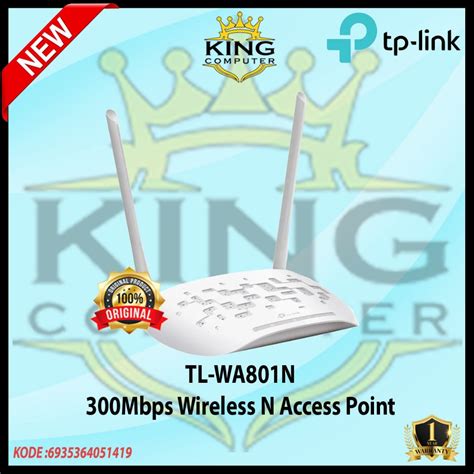 Jual Tp Link Tl Wa N Mbps Wireless N Access Point Shopee Indonesia