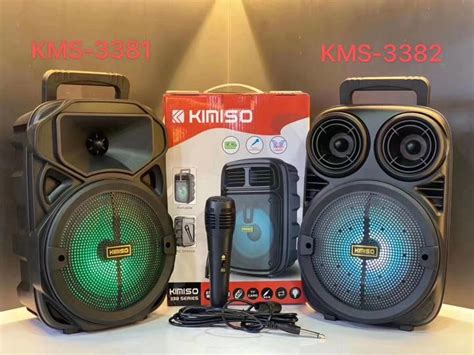 Speaker KIMISO 3381 6 5 INCHI Bluetooth Karaoke Portable KIMISO QS 3381