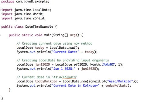 Java 8 Date Time API - Javagyansite