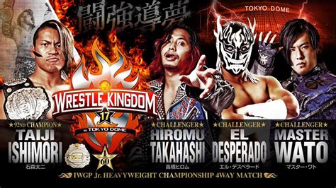 Two Title Matches Announced For Njpw Wrestle Kingdom 17 F4wwon