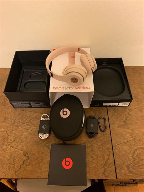 Beats By Dre Solo3 Wireless 2019 Matte Gold Reverb