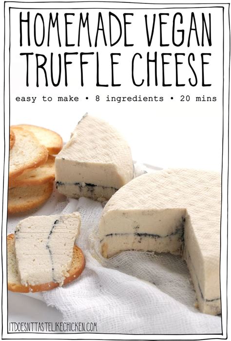 Vegan Truffle Cheese Recipe • It Does Not Style Like Rooster Cook Heal