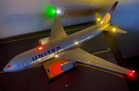 United Airlines Boeing 767 200 Continental Livery Doyusha 1100