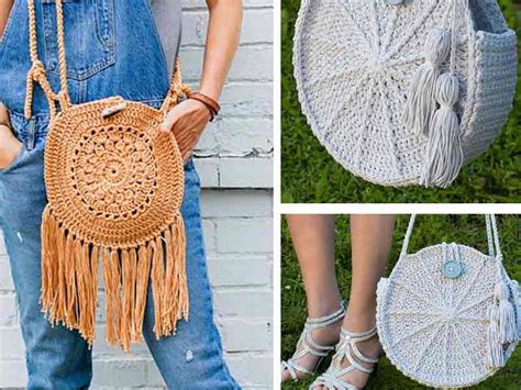 Round Purse Bag Crochet Free Pattern