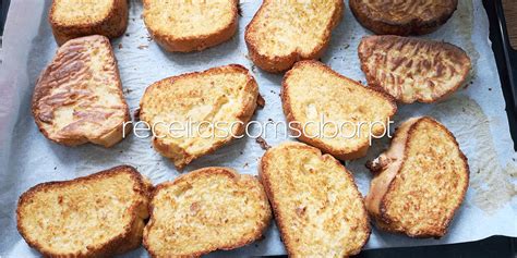 Rabanadas No Forno Calda Receitas Sabor