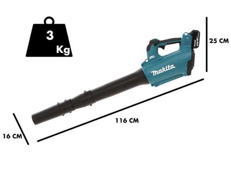 Soplador De Batería Makita Dub184z 18v 3ah En Oferta Agrieuro