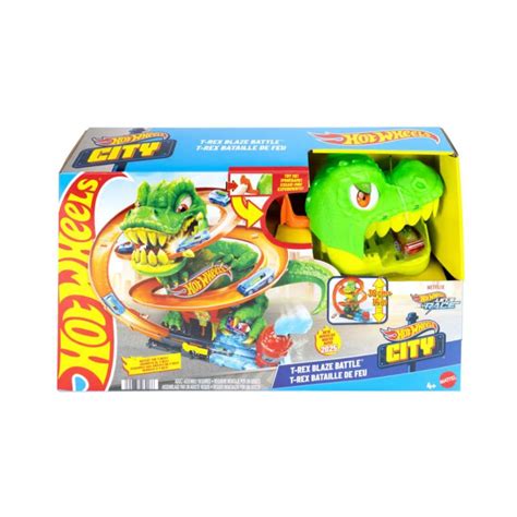 Đồ Chơi Trạm Cứu Hỏa Khủng Long T rex Hủy Diệt HOT WHEELS JBM73 Shopee Việt Nam