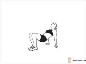 A Woman Is Doing A Push Up On Her Stomach With One Leg In The Air