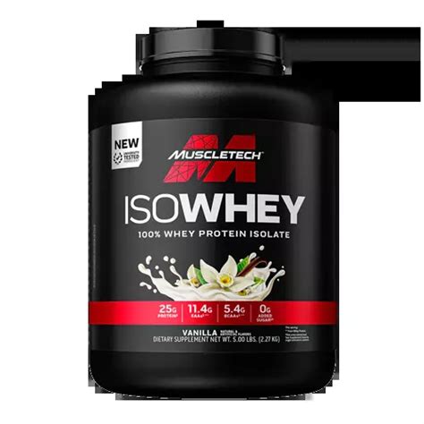 Proteína Iso Whey 5 libras Muscletech Usa Suplementos