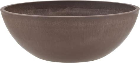 Stewart 5110047 Low Varese Bowl Dark Browndark Brown 60x60x15 Cm