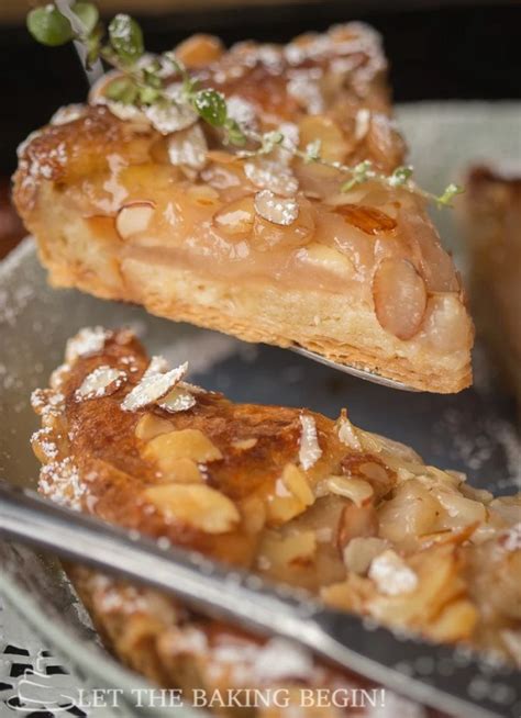 French Almond Cream And Pear Tart Let The Baking Begin