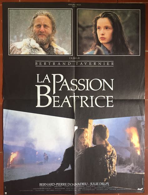 Affiche La Passion Beatrice Bertrand Tavernier Julie Delpy 60x80cm Ebay