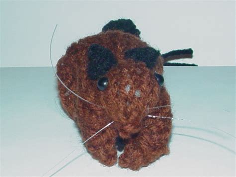 Knitted Gerbil 6 Burmese - Etsy