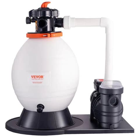 Dropship Vevor Sand Filter Pump For Above Ground Pools Inch