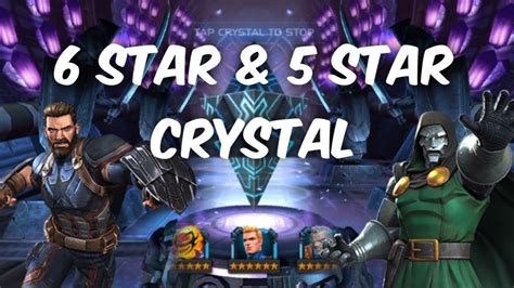 6 Star And 5 Star Crystal Opening Marvel Contest Of Champions Youtube