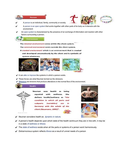 SOLUTION Theoretical Foundation Of Nursing Neuman Johnson S And Peplau