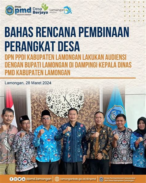 BAHAS RENCANA PEMBINAAN PERANGKAT DESA DPN PPDI KABUPATEN LAMONGAN