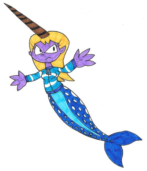 Narwhal Mermaid By Genie Dragon On Deviantart