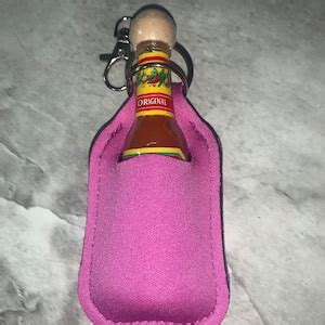 Mini Cholula Hot Sauce Keychain Mini Cholula Hot Sauce Hot Sauce