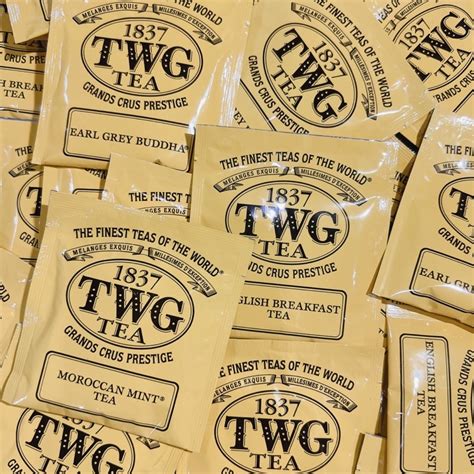 TWG TEA ชาทดบบลวจ ชาพรเมยม แบงขาย ซอง 2 5g เลอกรสได