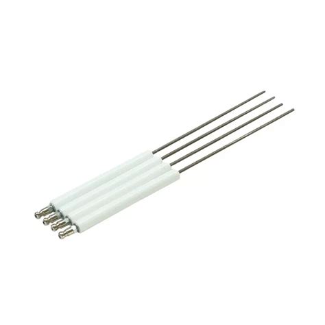 Glazed Alumina Ceramic Ignition Needle Spark Electrode For Gas