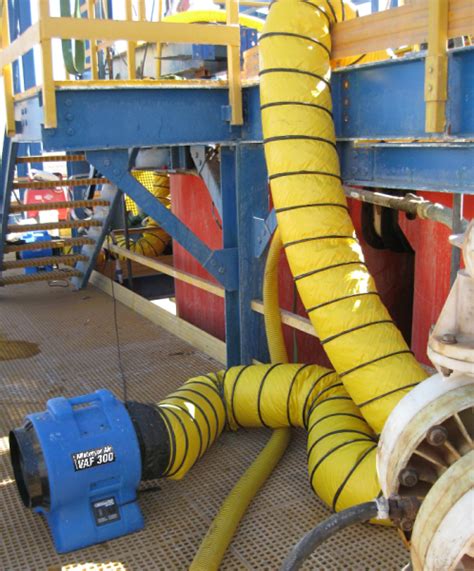 Confined Space Ventilation Using Using A Portable Vaf 300 Process Engineering Control