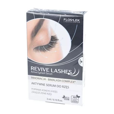 FLOSLEK Revive Lashes aktywne serum do rzęs i brwi eyelash 3 ml