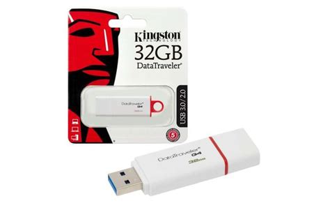 Kingston DTIG4 32GB USB 3 0 Stick Data Traveler White Red Compu Jordan