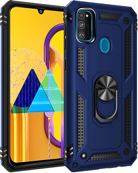 Spazy Case Samsung Galaxy M30s M21 Heavy Duty Dual Layer Hybrid