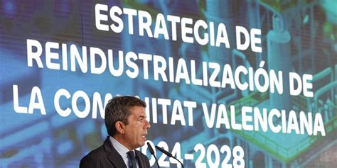 Mazón anuncia una dotación de 2 000 millones de euros para el Plan de