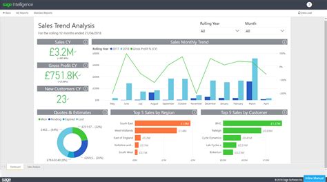 Understand Your Customers With A Sales Trend Analysis Report Sage Intelligence