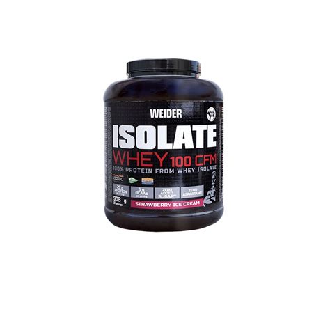 Weider Isolate Whey 100 CFM Strawberry 908g DocMorris PT