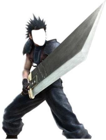 zack fair buster sword - FACEinHOLE