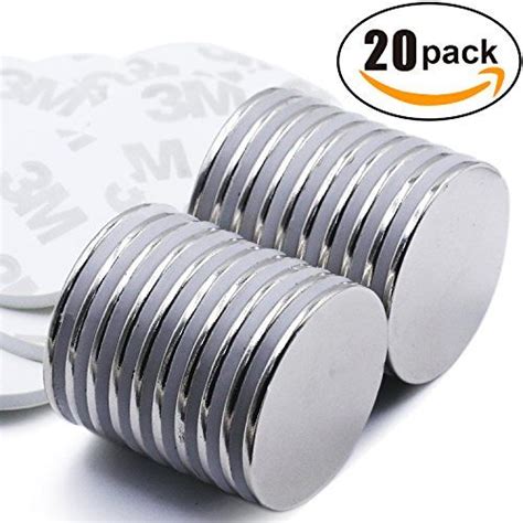 Strong Neodymium Disc Magnets With Double Sided Adhesive Double