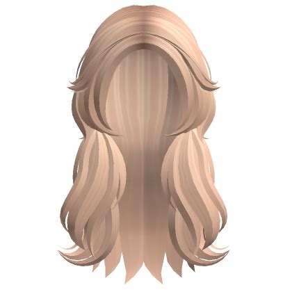 Long Lucious Layered Wavy Hair Blonde Roblox