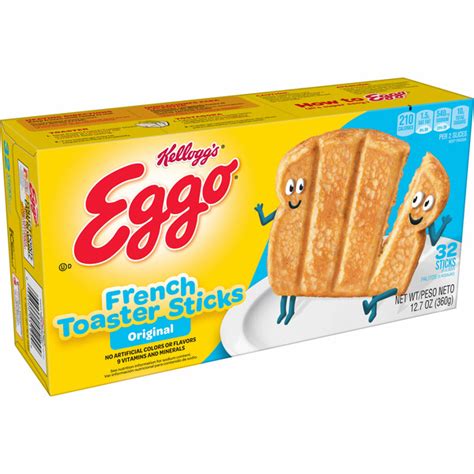 Eggo Frozen French Toast Sticks, Frozen Breakfast, All Day Kids Snacks ...