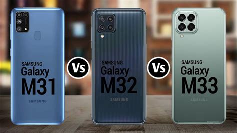 Samsung Galaxy M31 Vs Samsung Galaxy M32 Vs Samsung Galaxy M33 Youtube