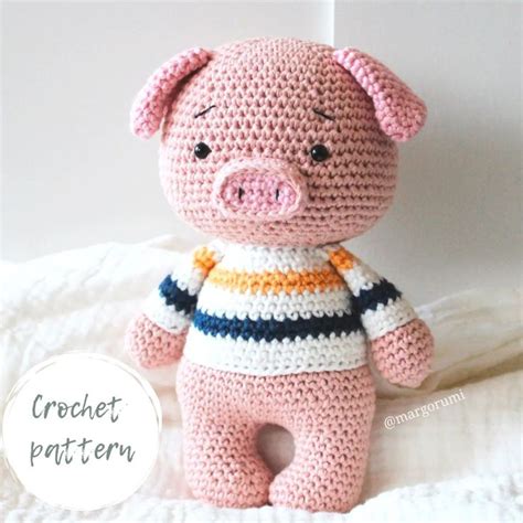 Pig Paco Amigurumi Free Pattern Free Amigurumi Crochet Pig Crochet